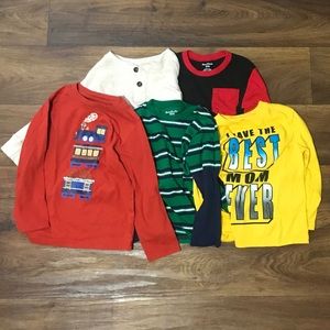 Toddler boy 4T shirts